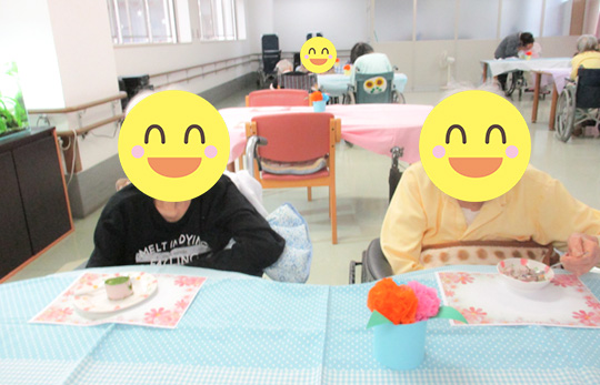 はなもも苑内喫茶