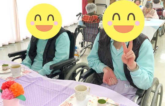 はなもも苑内喫茶