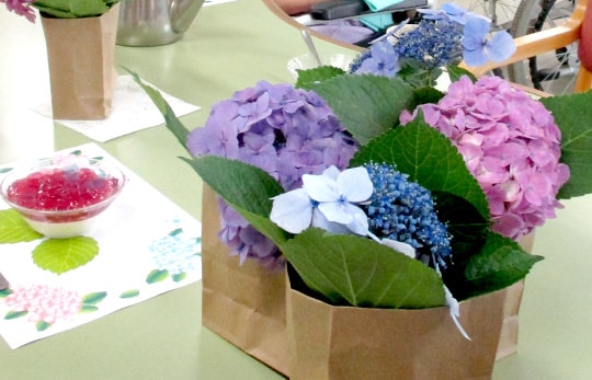 「紫陽花祭り」をおこないました