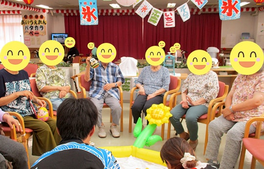 デイケア通信2019年8月「通所リハビリ 夏祭り週間♪」