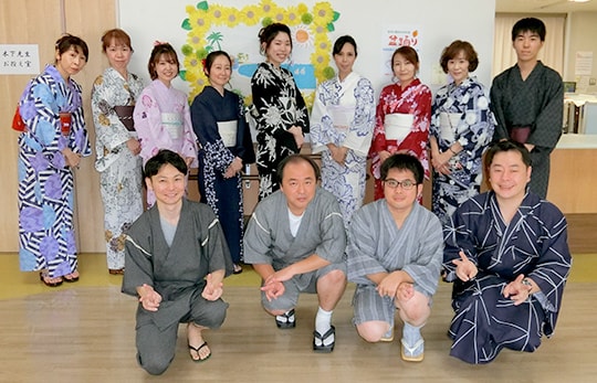 はなもも苑盆踊り大会のご報告」