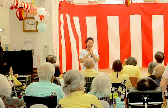 はなもも苑盆踊り大会のご報告」