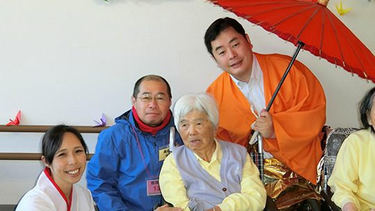 はなもも苑のお正月